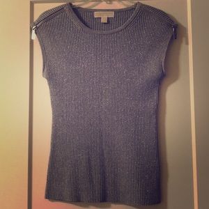 Knit sleeveless top (SOLD)